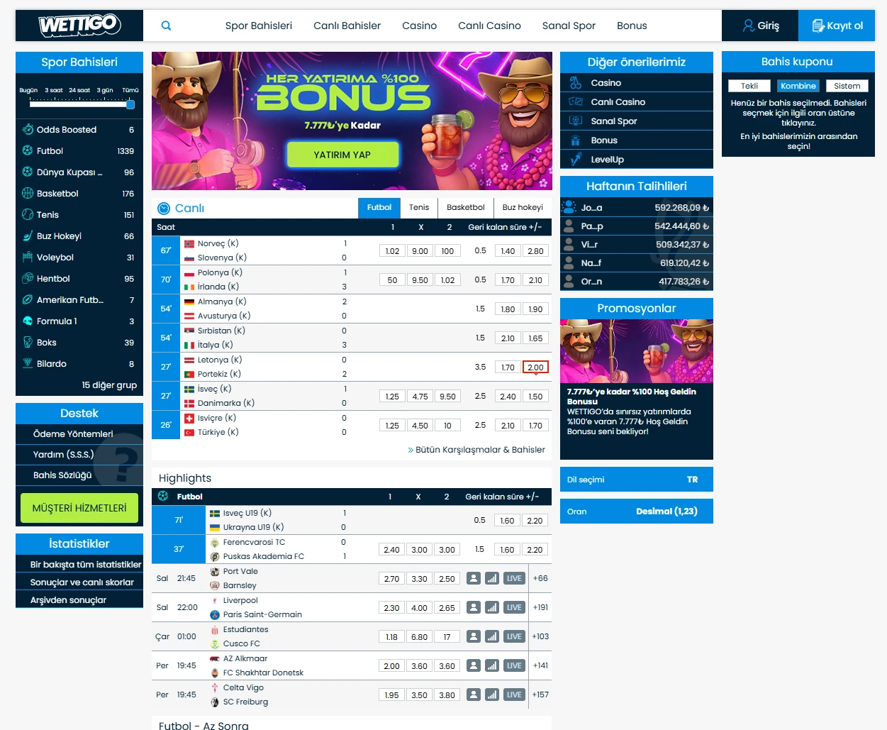 Wettigo Ekran Görüntüsü